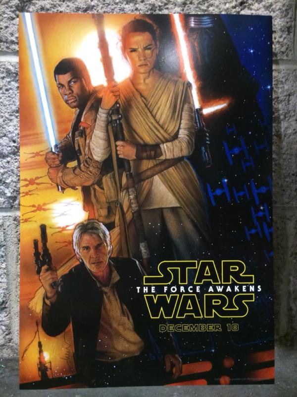 'Star Wars: The Force Awakens' poster van Drew Struzan vrijgegeven