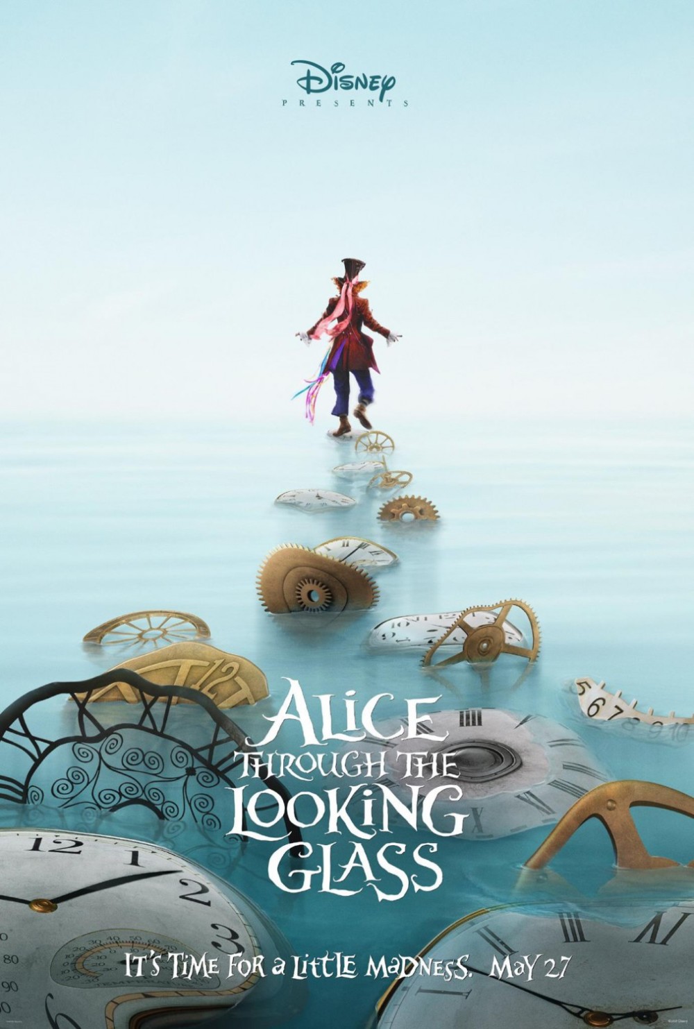 Eerste posters 'Alice Through the Looking Glass'