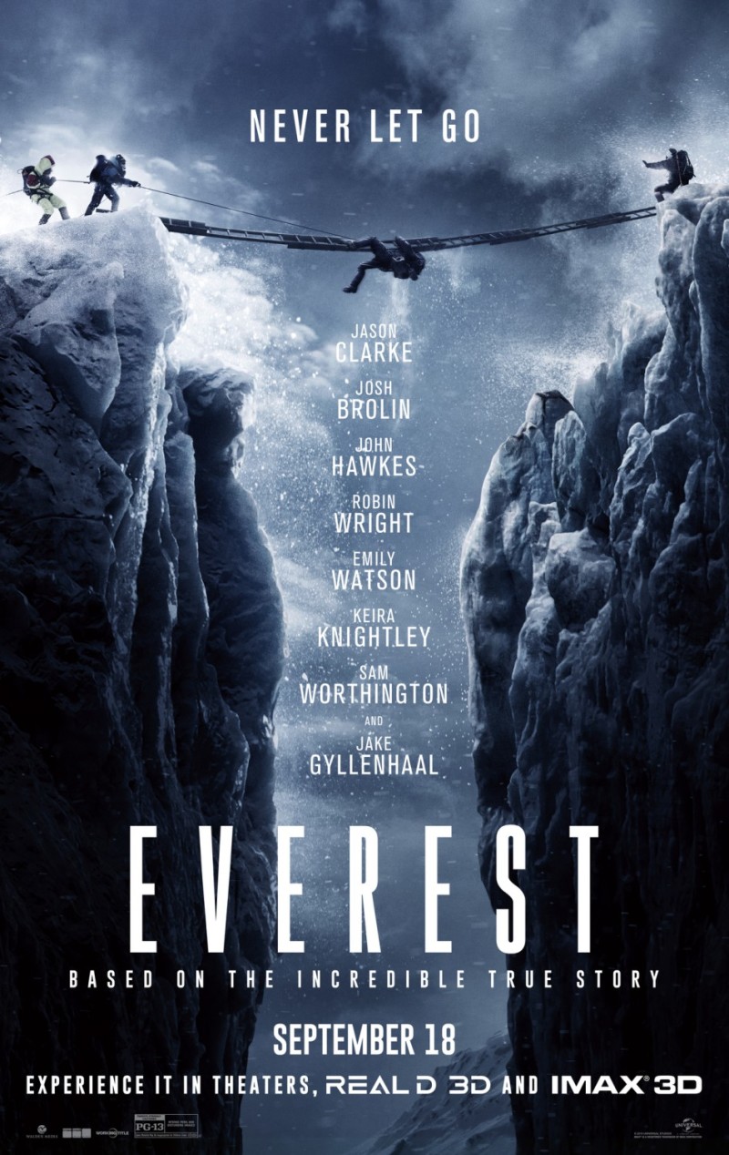 Prachtige nieuwe trailer 'Everest'