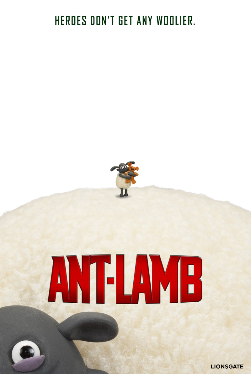'Shaun the Sheep'-parodieposter: 'Ant-Lamb'