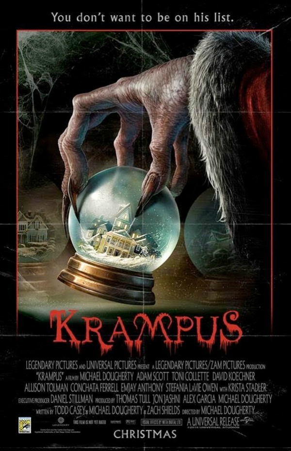 Eerste poster kerstgriezelfilm 'Krampus'