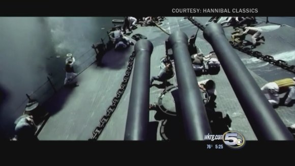 First footage from USS Indianapolis movie