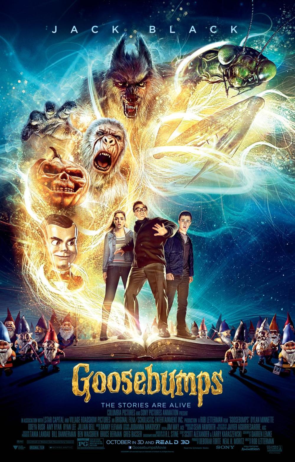 Eerste 'Goosebumps' trailer zit bomvol monsters
