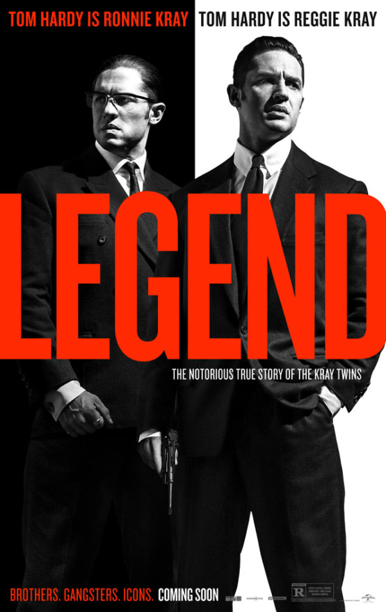 Tom Hardy als gangster(s) in trailer 'Legend'