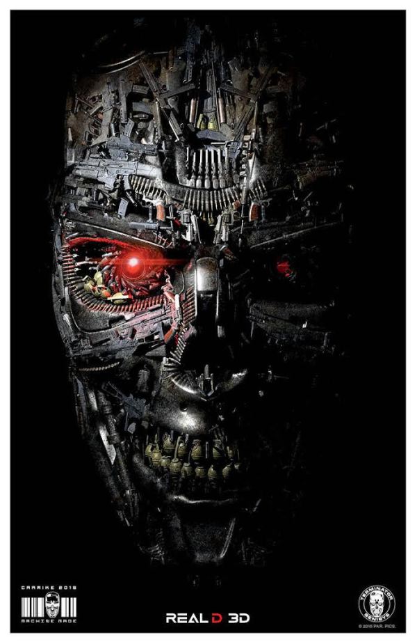Brute posters 'Terminator Genisys'; Schwarzenegger vindt trilogieplannen arrogant