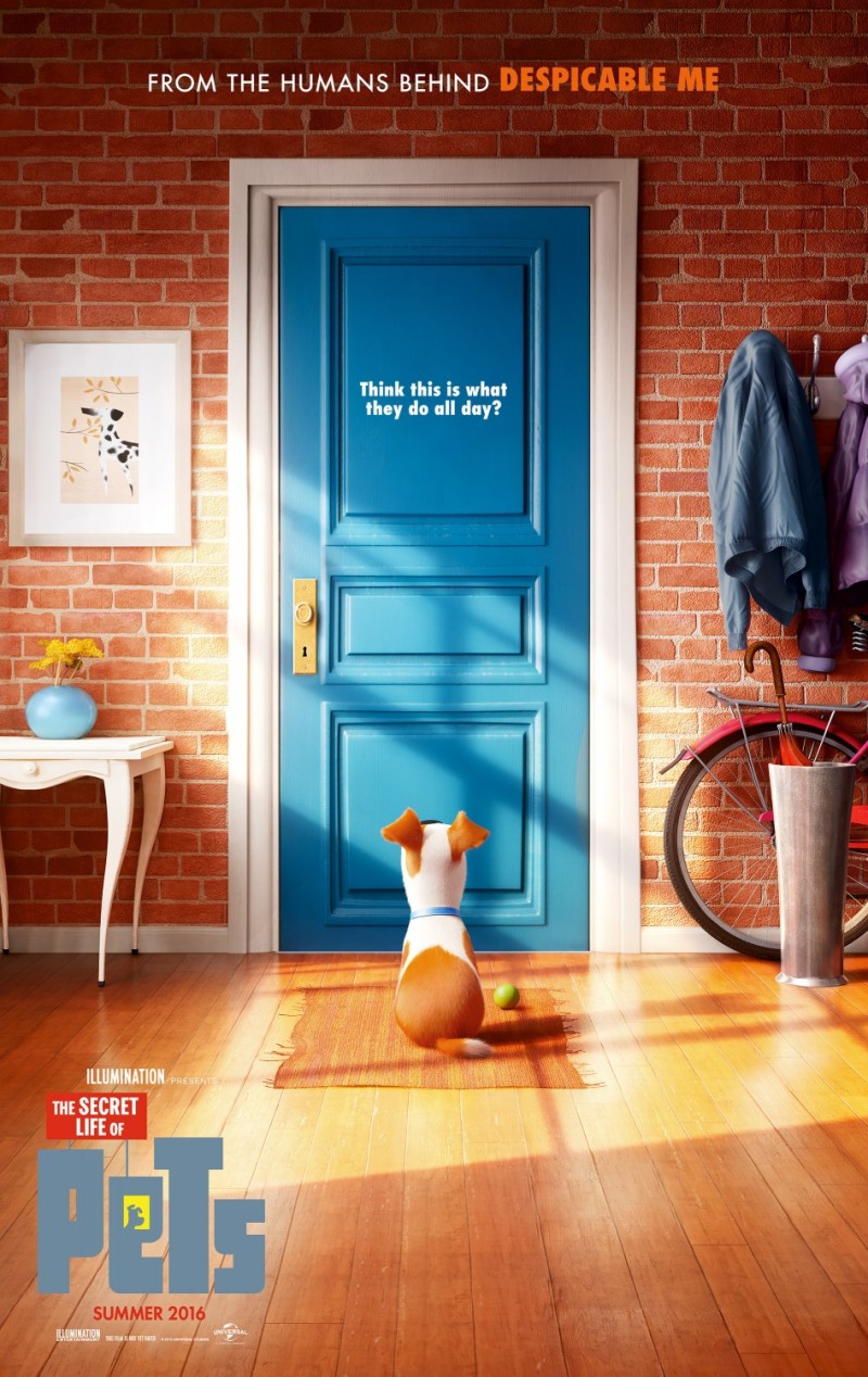 Teaser trailer & poster 'The Secret Life of Pets'