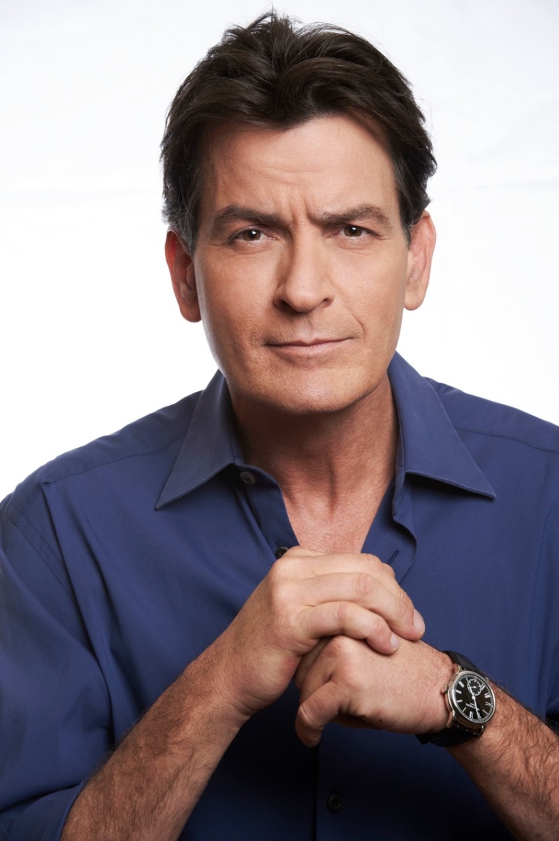 'Charlie Sheen opgenomen met ernstige voedselvergiftiging'