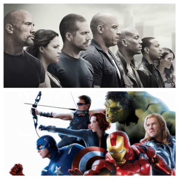 'Furious 7' en 'Avengers: Age of Ultron' naderen wereldwijde Box Office Top 3 aller tijden