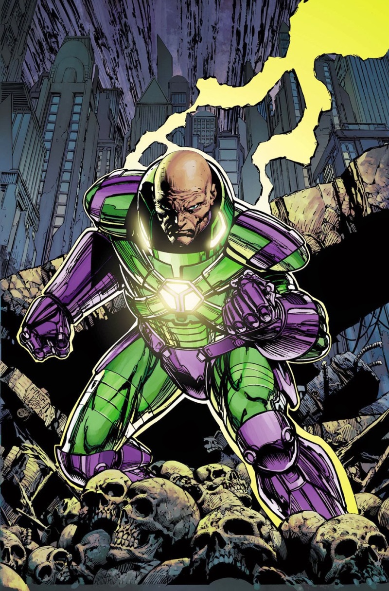 Lex Luthor mogelijk in zijn Warsuit in 'Batman v. Superman: Dawn Of Justice'