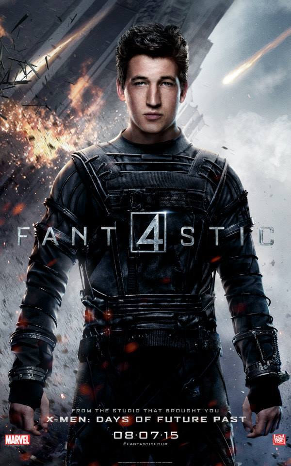 Personageposters Josh Tranks 'Fantastic Four'