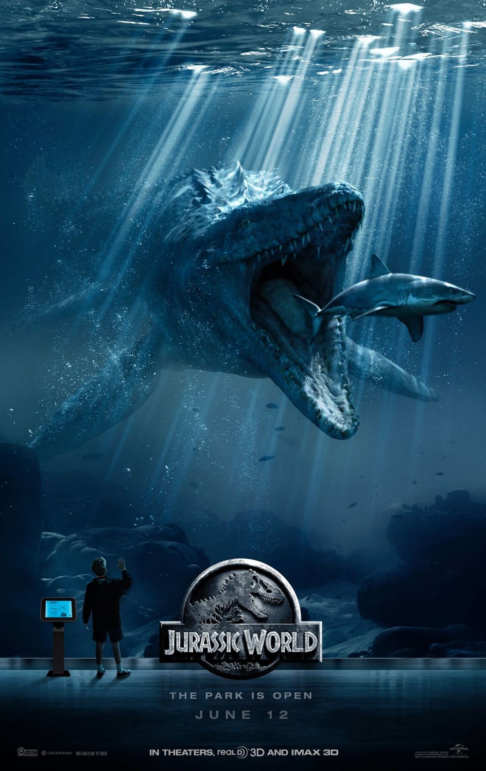 Voedertijd & velociraptors op nieuwe posters 'Jurassic World'