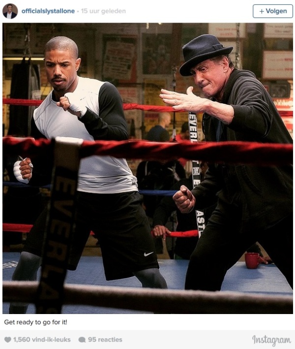 Rocky Balboa is terug op eerste officiële foto 'Creed'