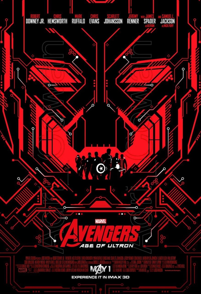 Creatieve IMAX-posters 'Avengers: Age of Ultron'