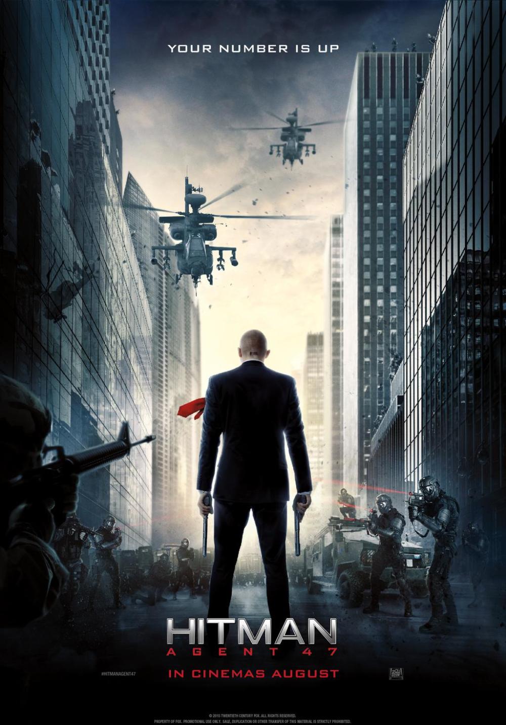 Nieuwe poster 'Hitman: Agent 47'