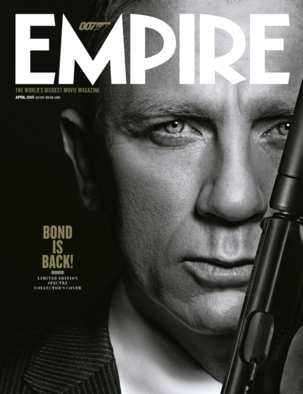 Nieuw beeld James Bond op cover Empire