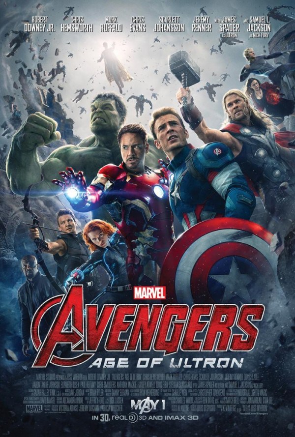 Alle Avengers bijeen op de gloednieuwe 'Age of Ultron' poster