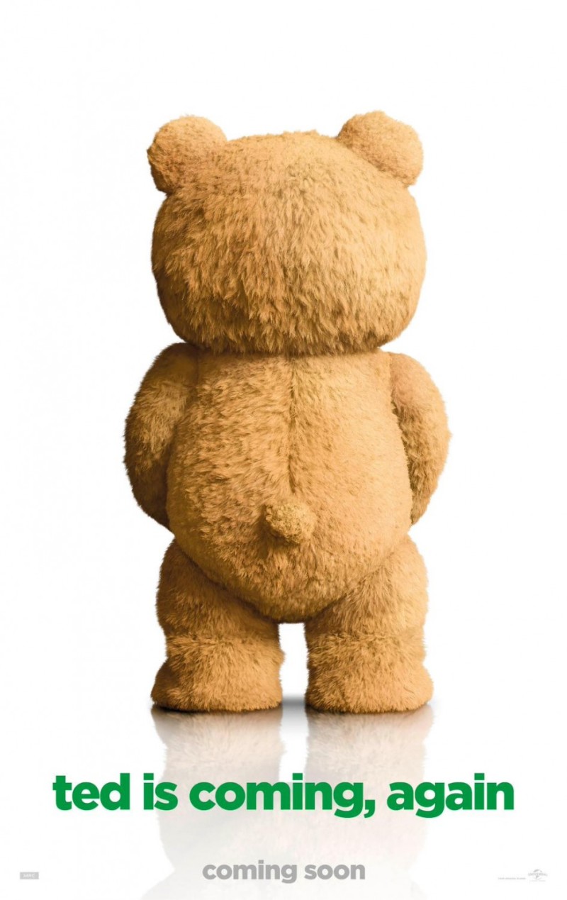 Schunnige teaserposter 'Ted 2'