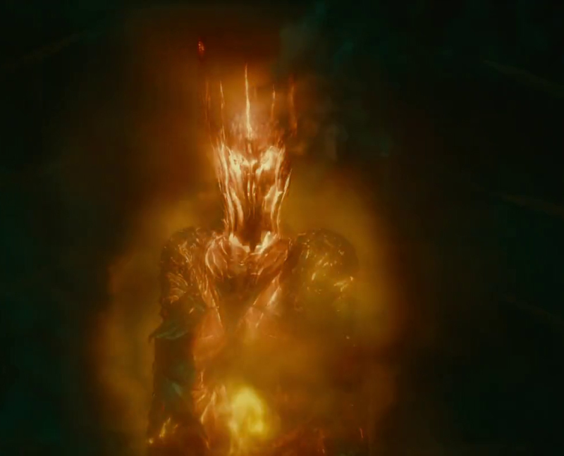 Duidelijke blik op de Necromancer in 'The Hobbit: The Battle of the Five Armies'