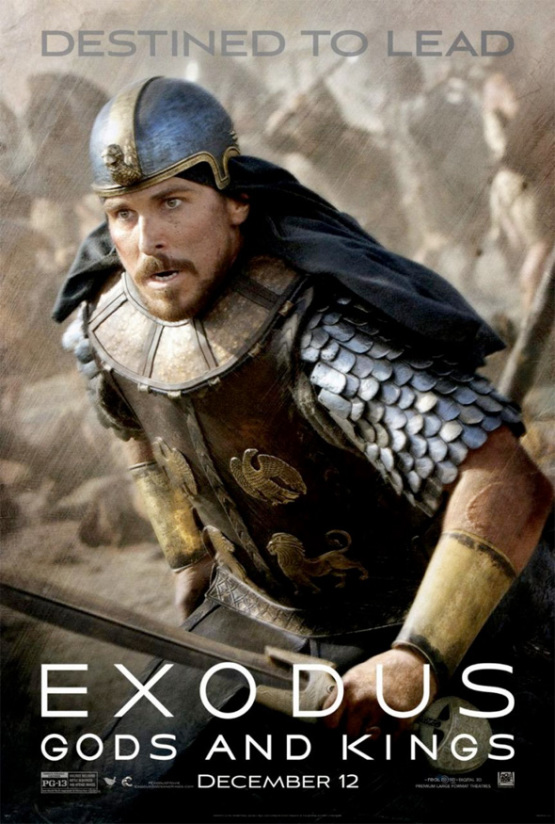 Christian Bale vs. Joel Edgerton op nieuwe posters 'Exodus: Gods & Kings'