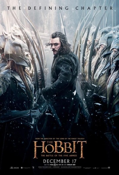 Flinke reeks betere 'The Hobbit: The Battle of the Five Armies' posters en banners