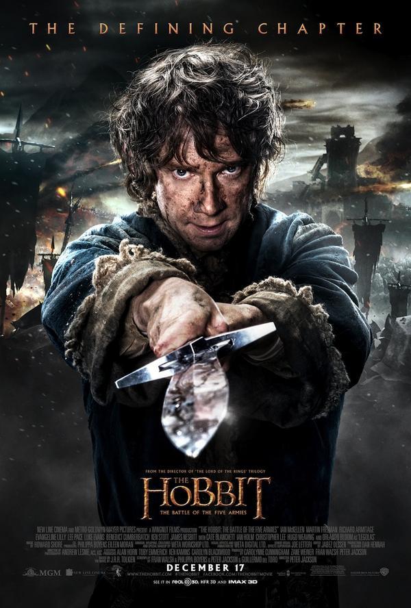 Nieuwe personageposter 'The Hobbit: The Battle of the Five Armies'