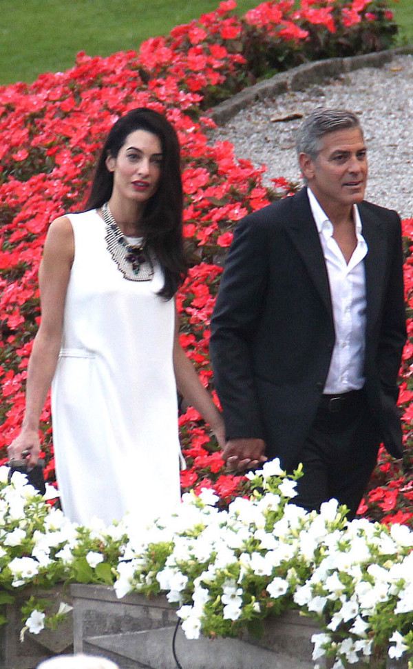 George Clooney en Amal zijn getrouwd