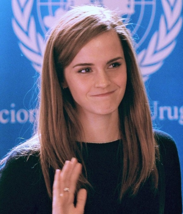 Emma Watson komt op voor de vrouwenemancipatie