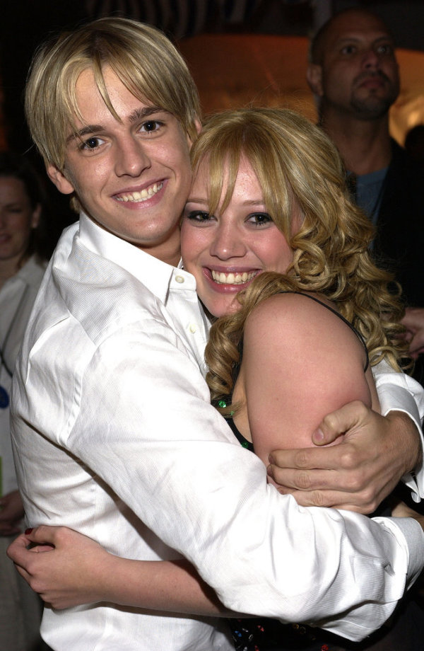 Aaron Carter is klaar met Hilary Duff