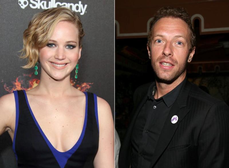 Eindelijk foto's van Jennifer Lawrence en Chris Martin