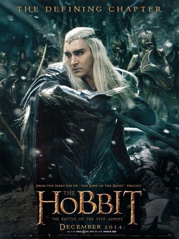 Poster Thranduil in 'The Hobbit: Battle of the Five Armies'