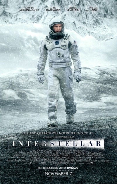 Matthew McConaughey op nieuwe poster 'Interstellar'