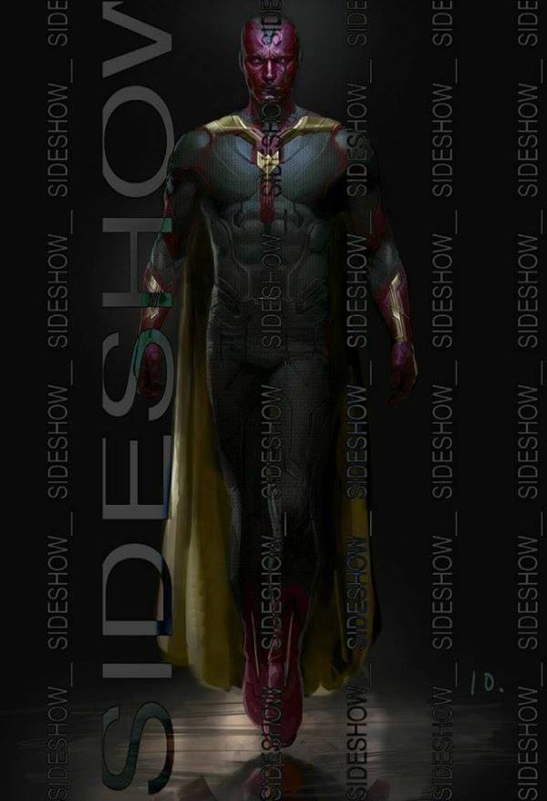 Nieuw beeld Paul Bettany's Vision in 'Avengers: Age of Ultron'