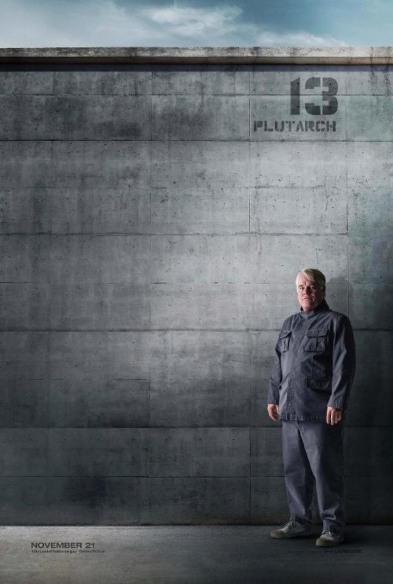 Zes personageposters 'The Hunger Games: Mockingjay - Part 1'