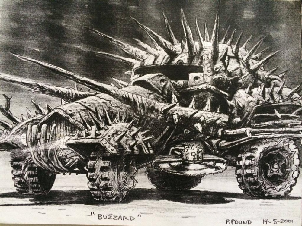 Nieuwe foto's en concept-art 'Mad Max: Fury Road'