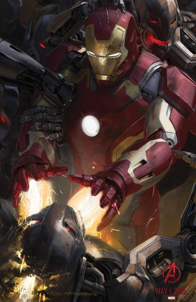 SDCC: Acht personageposters 'Avengers: Age of Ultron'
