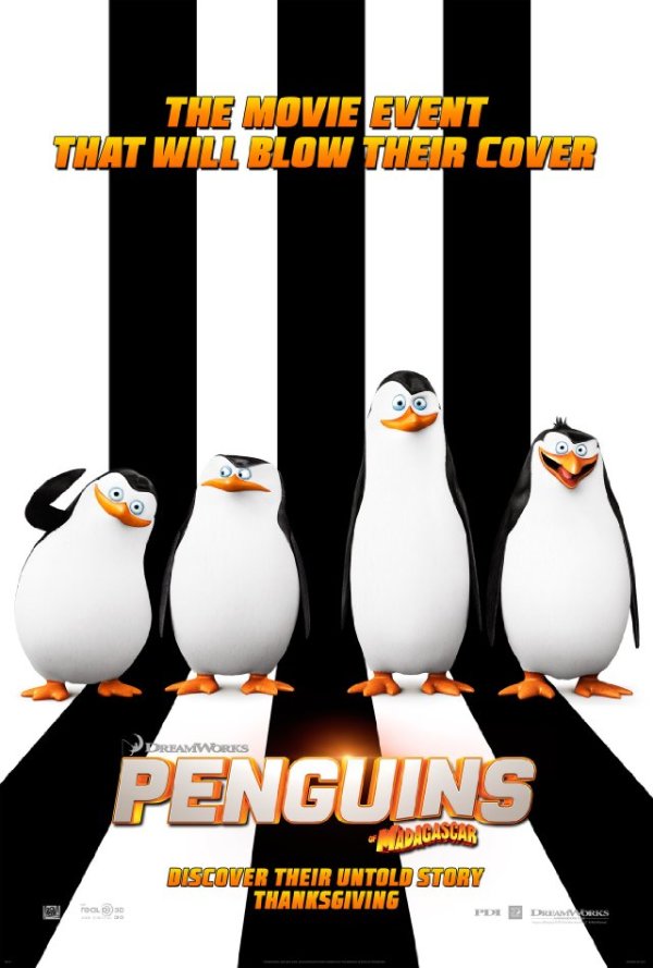 SDCC: Eerste poster & clip 'Penguins of Madagascar'