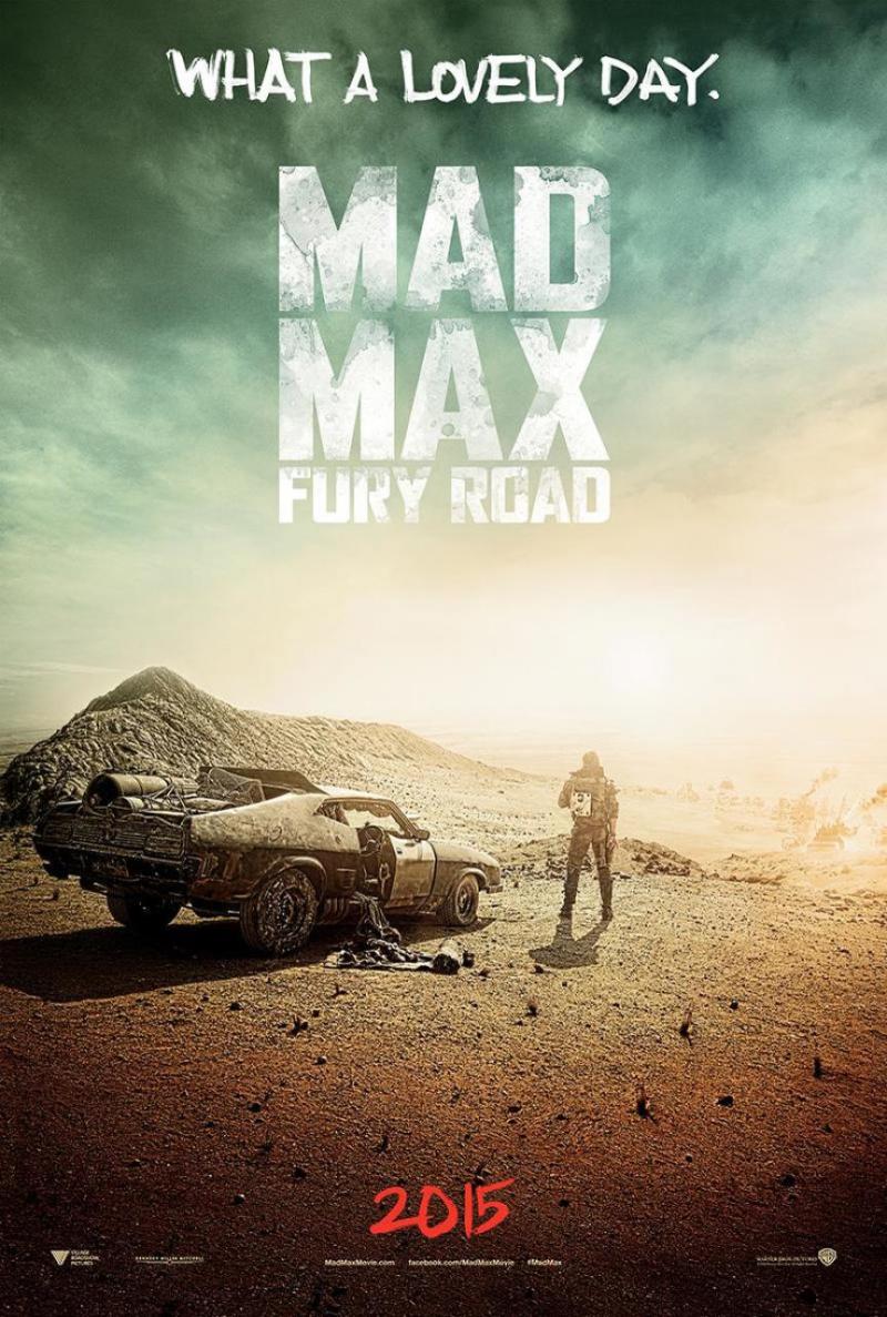 SDCC: Eerste poster 'Mad Max: Fury Road'