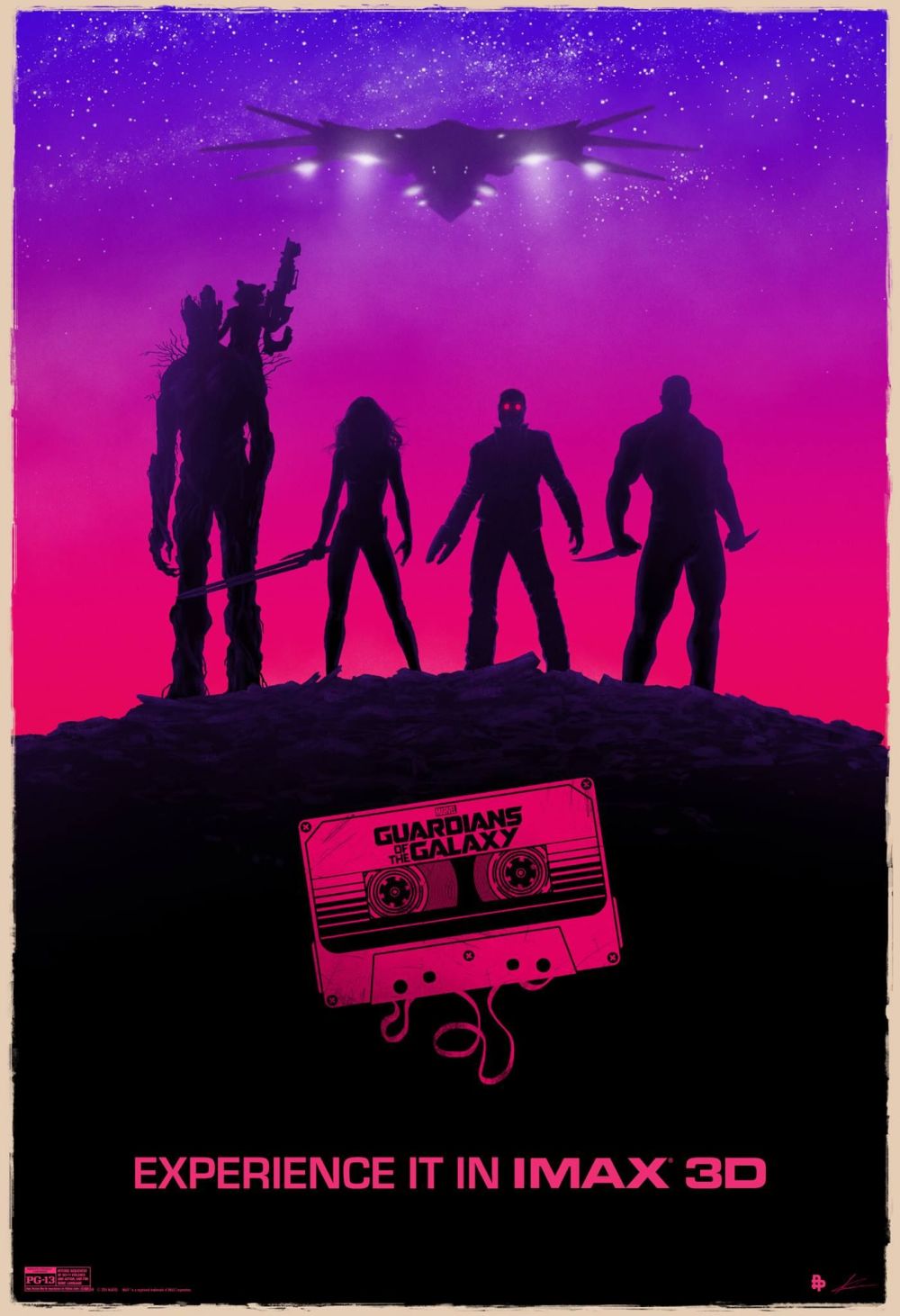 Nieuwe IMAX-poster 'Guardians of the Galaxy'