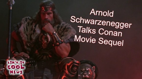 Schwarzenegger geeft een update over 'The Legend of Conan'