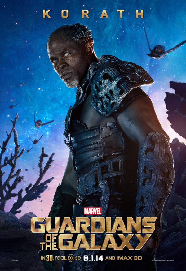 Slechteriken krijgen posters 'Guardians of the Galaxy'