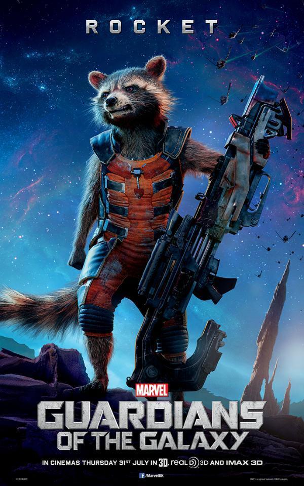 Soloposters Rocket en Groot 'Guardians of the Galaxy'