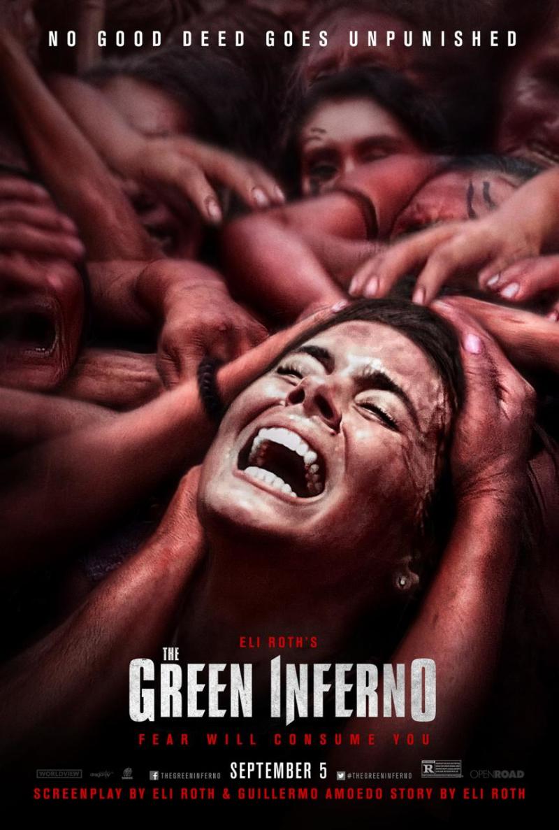 Nieuwe trailer en poster horrorfilm 'The Green Inferno'