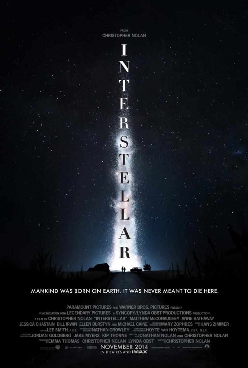 Teaserposter Christopher Nolans 'Interstellar'!