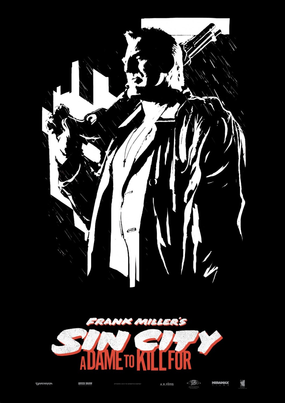 Marv & Nancy Callahan op posters 'Sin City: A Dame to Kill For'