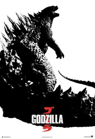 Nieuwe poster en onthullende foto 'Godzilla'