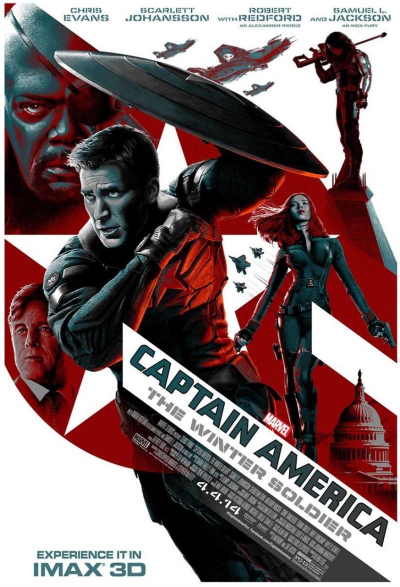 IMAX-poster 'Captain America: The Winter Soldier'