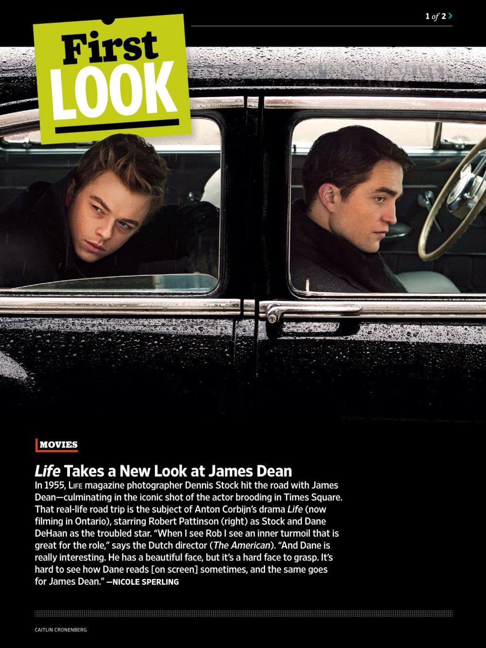 Eerste blik op Dane DeHaan als James Dean in Anton Corbijns 'Life'