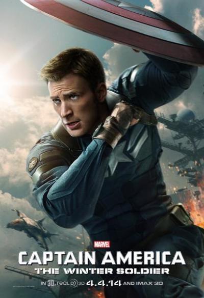 Splinternieuwe poster 'Captain America: The Winter Soldier'