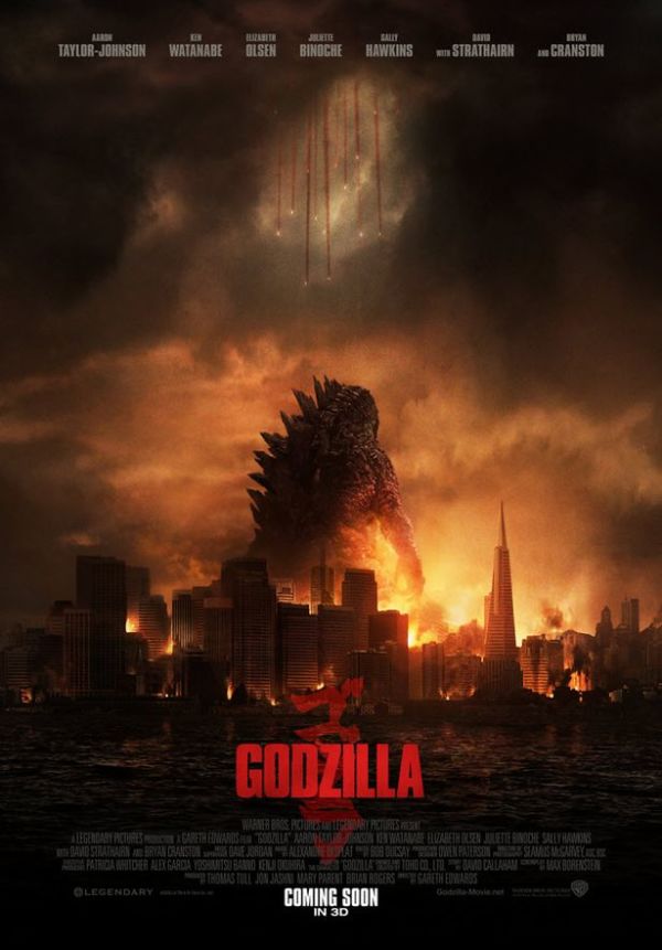 Prachtige nieuwe poster 'Godzilla'