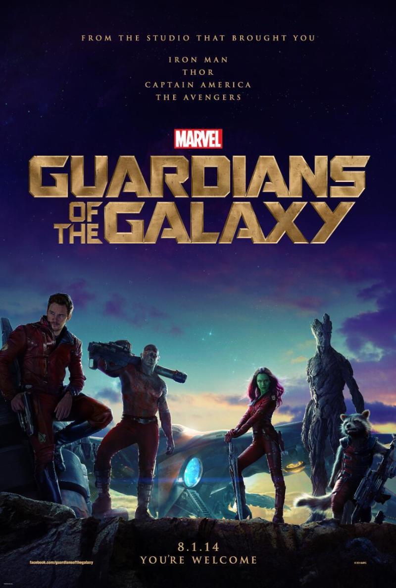 Eerste poster 'Guardians of the Galaxy'!